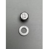 Ballistic Silver Replacement Beadlock Bolt & Washer Kit 5 PCS