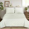 Chezmoi Collection Arbor 4-Piece Floral Bed Sheet Set - Soft