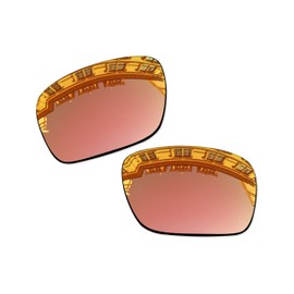 Vonxyz Lenses Replacement for Oakley Holbrook OO9102/Holbrook RX OX8156 - Peach Gold Polarized