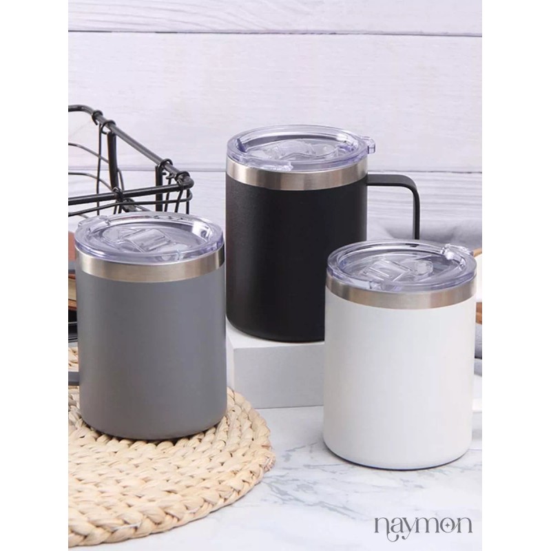 Naymon Termo Taza Vaso Asilante Portatil Acero Inoxidable 500ml