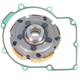 WFLNHB Gasket and Wet Clutch Pad Shoe Replacement for Yamaha Rhino 660 Grizzly 660 YFM660 2004-2007 5KM-16620-00-00