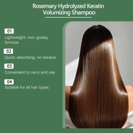 Champú Orgánico De Romero El Crecimiento Del Cabello 220ml