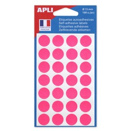 agipa 111848 15mm Round Pink Marker Dots