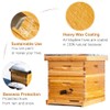 Beehive 8 Frame Bee Hives and Supplies Starter Kit, Bee