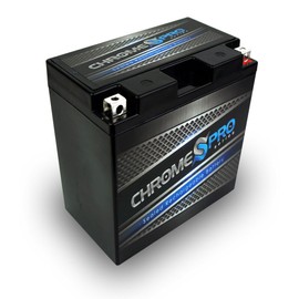 Chrome Battery CP-YB16CL-BS High Performance Power Sports Battery
