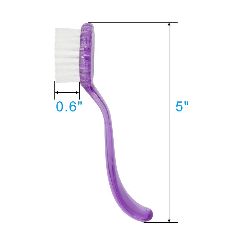 CM Pack of 4 Nail Brushes Manicure Fingernail Scrubbing Cleaning