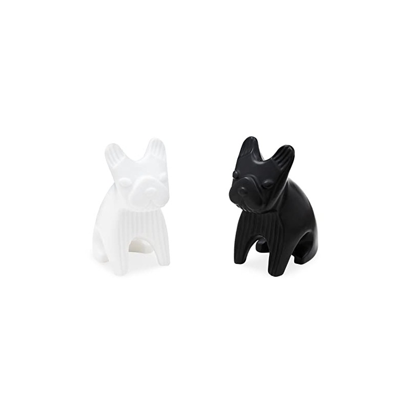Jonathan Adler French Bulldog S&P, Black/White, One Size, (31830)