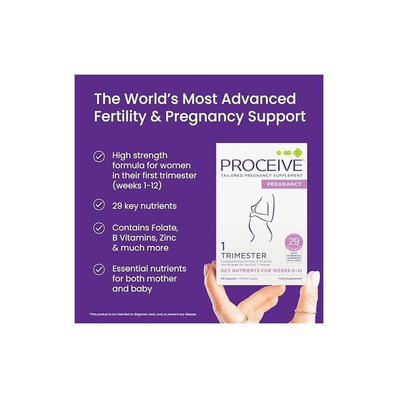Proceive® Pregnancy Trimester 1 (1-12 Weeks) Vitamin & Mineral Supplements