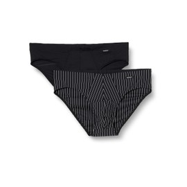 Skiny Men's Briefs (Pack of 2), Blackstripe Selection