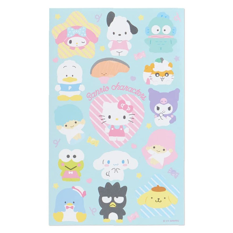 Sanrio 078255 Sanrio Characters Volume Sticker Set