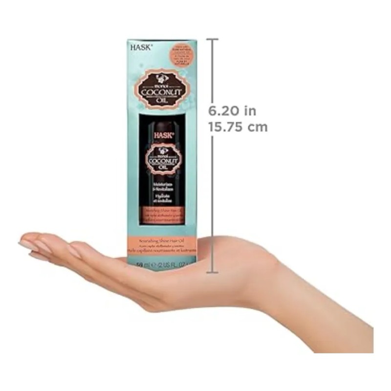 Hask Serum Pump Monoi Coconut Oil 59ml