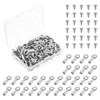 uxcell 100Pcs Picture Frame Turn Button, Frame Backing Fasteners with