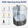 4 Pack Automatic Soap Dispenser Wall Mount,Touchless Liquid Soap Dispenser,Battery