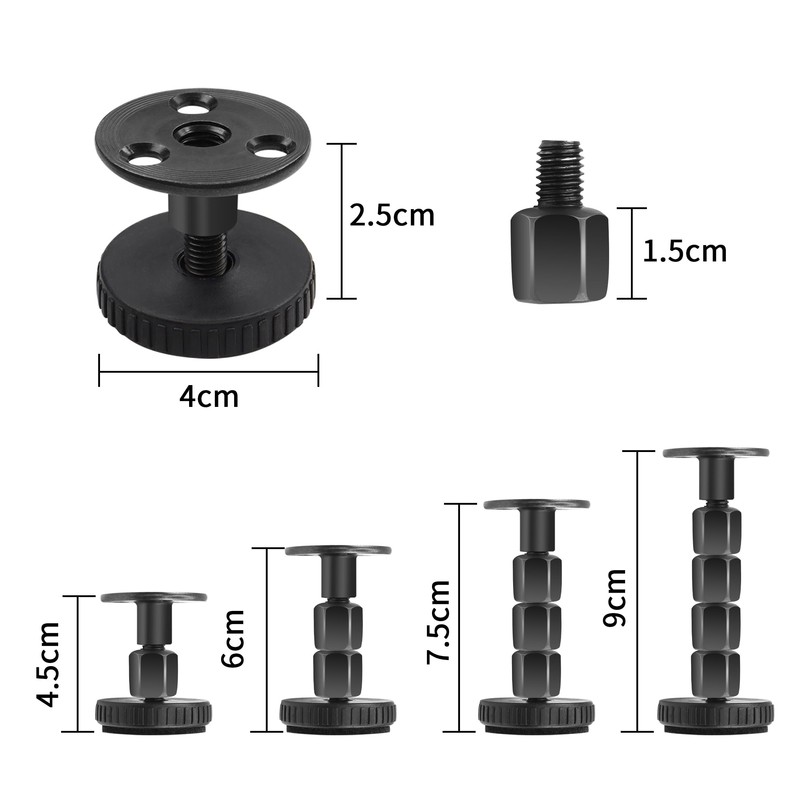 YAODHAOD Bed Spacer Wall Anti-Shake Tool, Headboard Stopper, Thread Bed