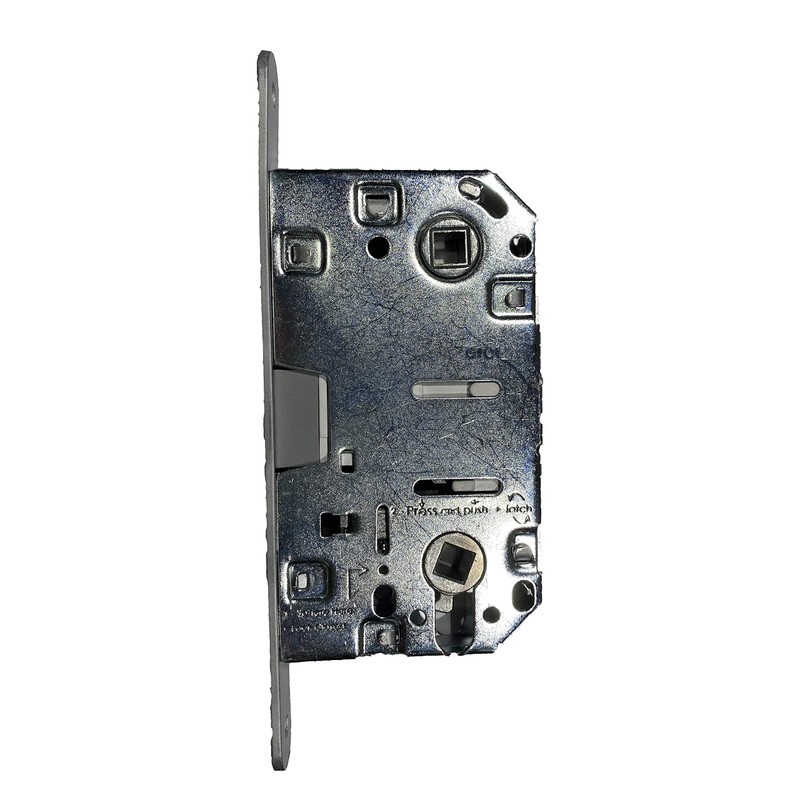 Milcasa Compack - STV Magnetic Latch. Made in Italy., Silver,