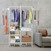 SlickBlue 4-Layer Closet Organizing Rack with Heavy Duty Hanging Rod