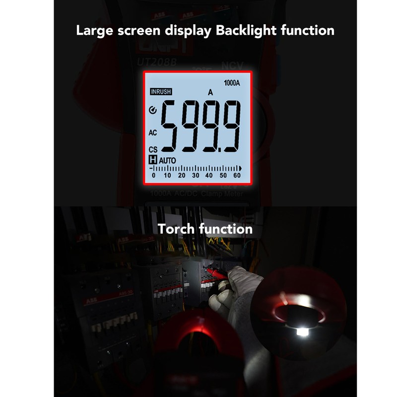 Digital Clamp Meter Smart High Accuracy Multimeter AC DC Current