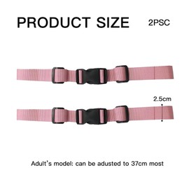 Pack of 2 Step by Step Chest Strap Backpack Chest Strap Backpack Children Adjustable Backpack with Chest Strap for Backpack Chest Strap Retrofit Ergobag Chest Strap Backpack Strap