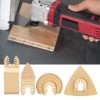 Multifunctional Tool Blades 4 Pieces Carbide Oscillation Saw Blade Accessories