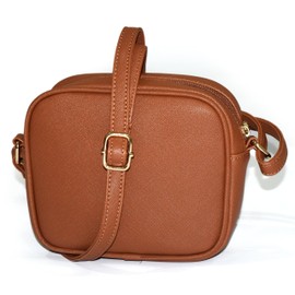 RATAZ - Cross Body Bag For Women, PU Leather Tan Side Bag For Women With Extendable Strap (Ladies Handbags) Over The Shoulder Bag, Tan Handbags & Shoulder Bags Women, Across Body Bag For Women
