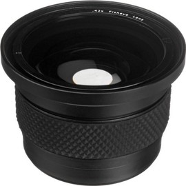 New 0.35x High Grade Fisheye Lens for Canon PowerShot SX530 HS (Includes Lens Ring)