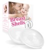 YIYEE Breast Shells Milk Saver for Breastfeeding, 2 Pack BPA