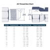 HYDRAULICS DIRECT | 90° Union Elbow 3/16" Male JIC (3/8"-24