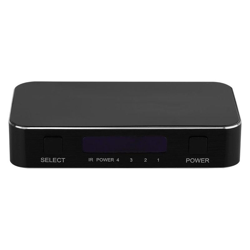 HDMI 2.1 Switch Splitter 4x1 Repeater Switch Box Hub HDCP2.2HDR4K/60HZ