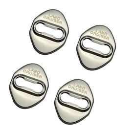 TADOKAPATU Toyota LAND CRUISER 250 Series Limited Edition Striker Cover, Door Lock Cover, Plating, Accessories, Interior Parts, Stainless Steel, 4 Pieces, Easy Installation, LCY-MGY