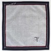 Kitamura 000131 Initial Towel Handkerchief Unisex Women's Towel Hand Towel