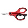 Electric Protective Scissors Micro-Serrated 15 cm - 6" red
