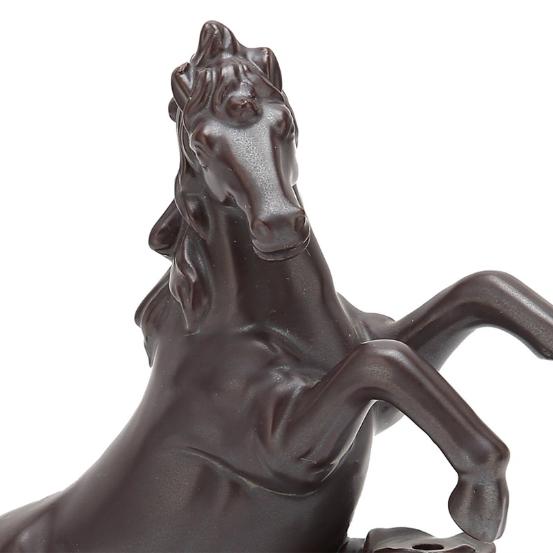 Running Horse Incense Burner Backflow Incense Holder Ornament for Bedroom