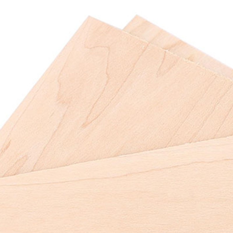 Guitar Head Veneer, 3Pcs Maple Guitar Head Veneer Plate Maple