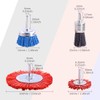 Swpeet 4Pcs Nylon Filament Abrasive Wire Brush Wheel & Cup