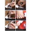 G1/2 Toilet Bidet Seat Attachment Water Spray Double Nozzle Non