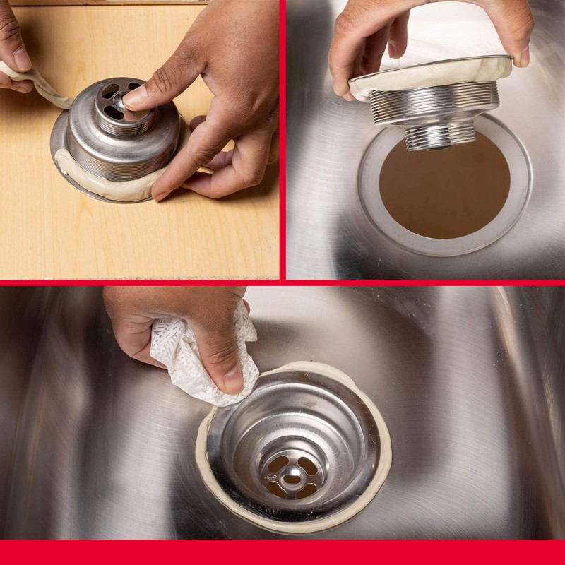 Oatey 30240 Tub-N-Tile Caulk, 6-Ounce, White