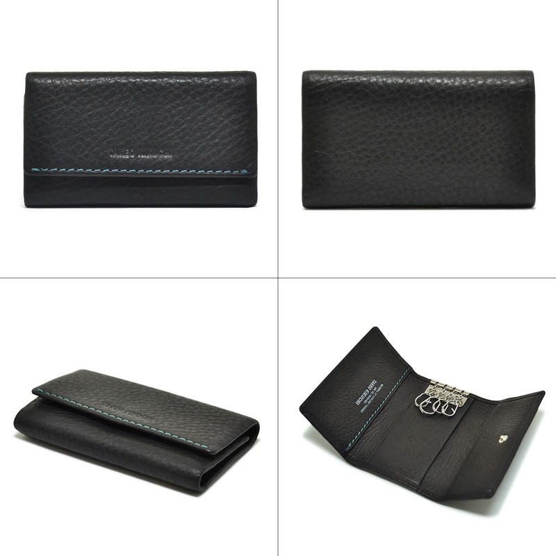 Takeo Kikuchi 1705419 Tenero Men's Key Case, Gift Wrapping, Cowhide