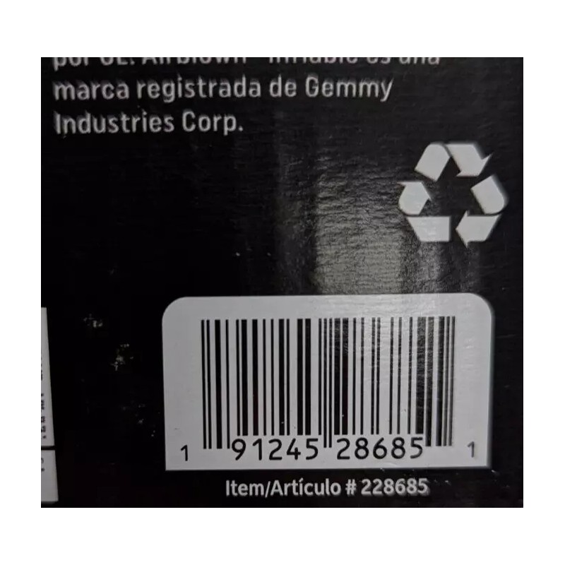 Gemmy Airblown Inflatable Ghostbusters Stay Puft, 3.5 ft Tall, White