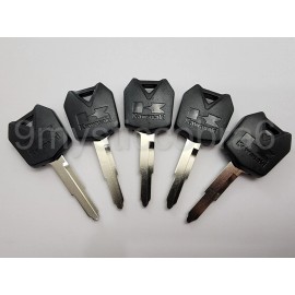 Kawasaki 5 x 2007-2014 KAWASAKI VERSYS 650 / KLE650  SPARE KEYS - KEY BLANKS