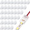 Flutesan 40 Pcs 2 Pin, 8 mm RGB LED Light