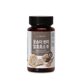 Baekse Foods Flower Mushroom Brown Rice Fermentation Enzyme Tablets 500mgx100 Tablets 2 Bottles 500mgx100 Tablets / 백세식품 꽃송이버섯 현미발효효소 정 500mgx100정 500mgx100정  2병