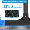 TidyMister 20'' 2 in 1 Pool Brush Head Cobweb Duster