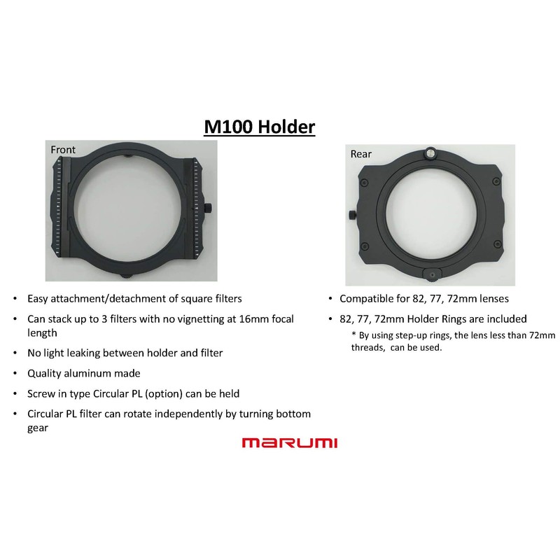 MARUMI Magnetic Holder M100 100mm 731010