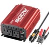 POTEK 500W Car Power Inverter DC 12V to AC 110V
