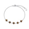 Philip Jones Tiger's Eye Gemstone Bracelet