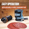SENIX 20V Random Orbit Sander,5 Inch Power Palm Electric with