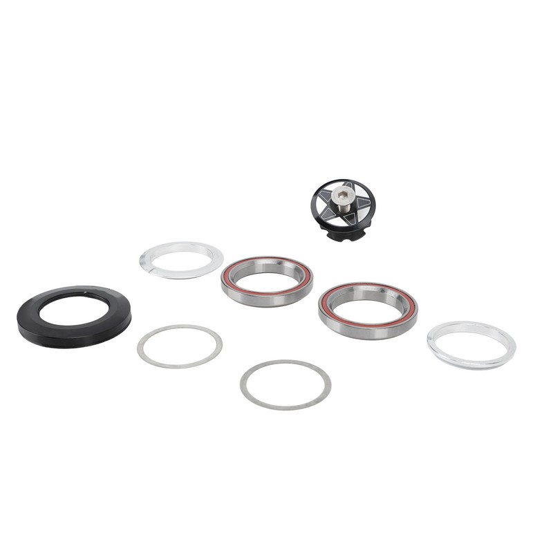 Bikes Headset Aluminum Alloy Double Bearings Colorfast Bicycle Front Fork