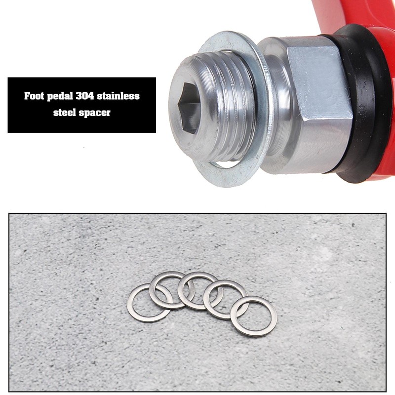 eMagTech 10PCS Pedal Washers for 9/16'' Pedal Axles/Cranks Bicycles Mountain