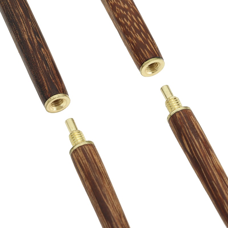 Foldable Wood Chopsticks Portable Detachable Wooden Flatware Chopsticks for Outdoor
