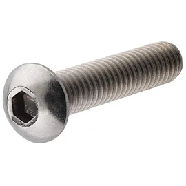 Hillman 44480 M6-1.00 x 16 Metric Stainless Steel Button Socket Cap Screw, 8-Pack